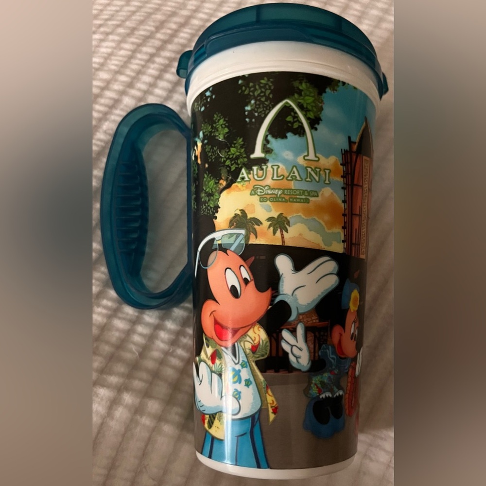 Blue Disney Travel Mug